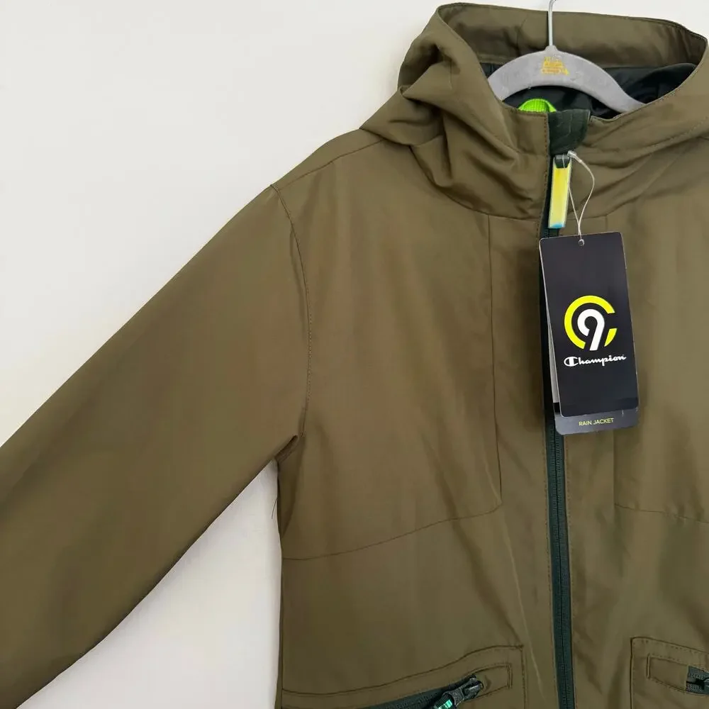 Champion Rain Jacket in Cliffside Green